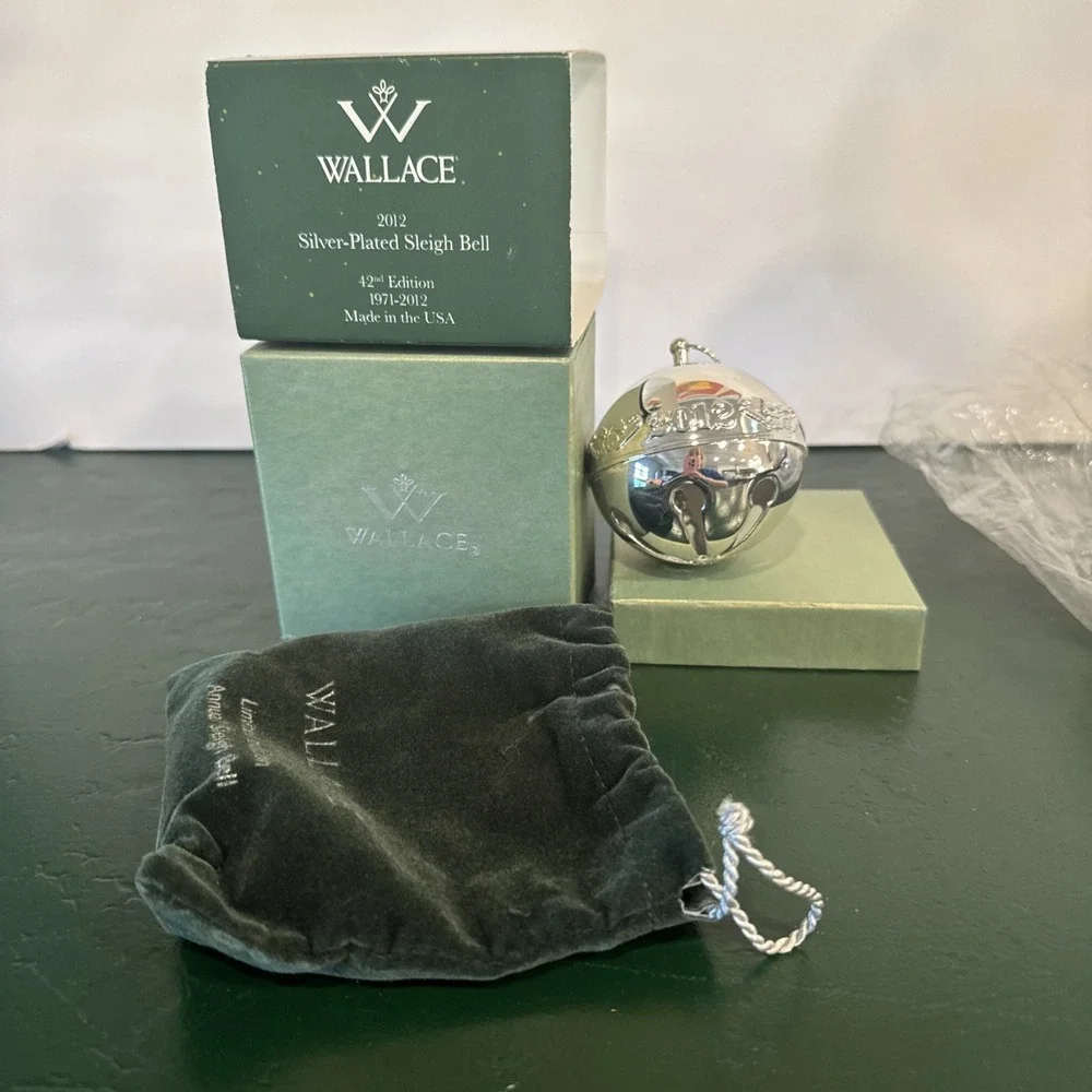 2012‎ WALLACE SILVER PLATE SLEIGH BELL